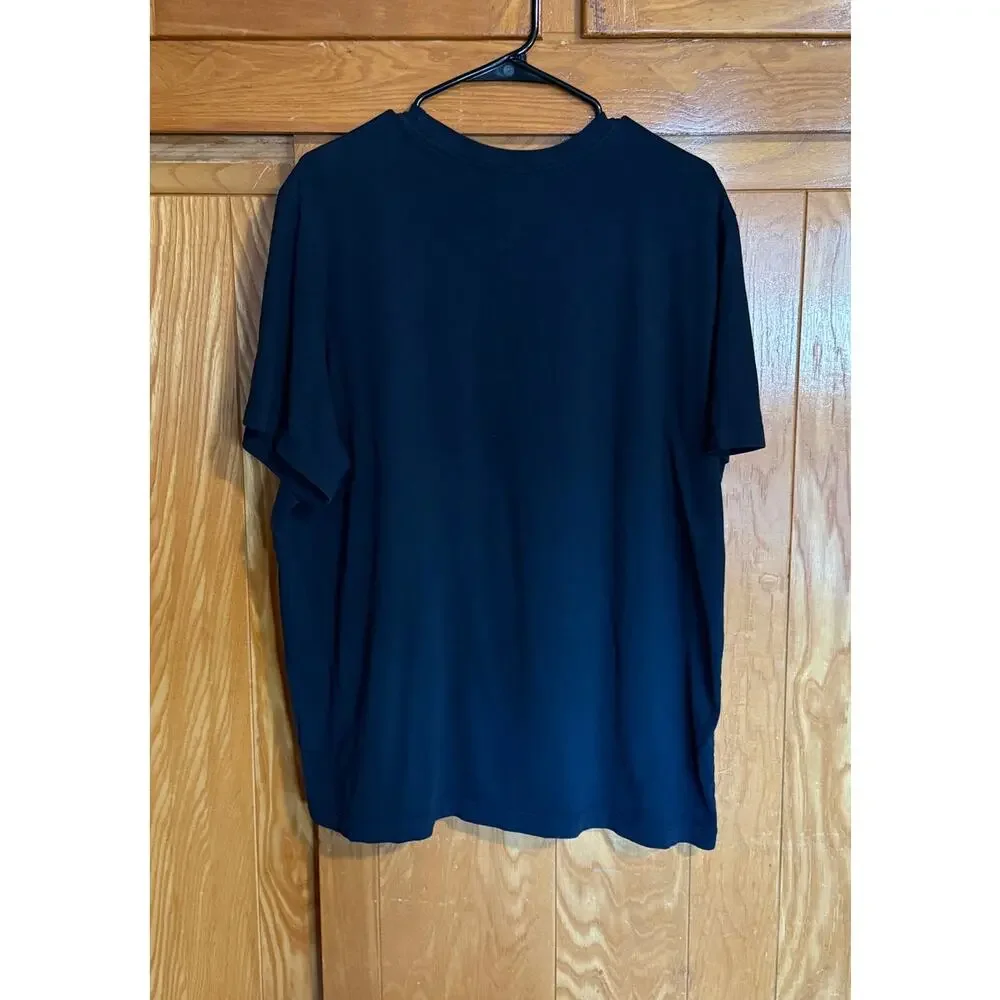 Men's Nike Dri-Fit Black Swoosh Cotton Blend T-Shirt XL